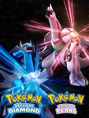 Pokémon Brilliant Diamond/Shining Pearl box art