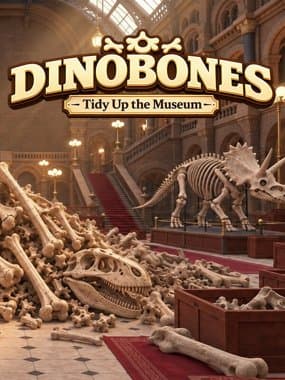 DinoBones: Tidy Up the Museum box art