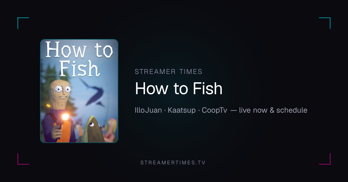 How to Fish Streamers — Live Now, Rankings & Schedule