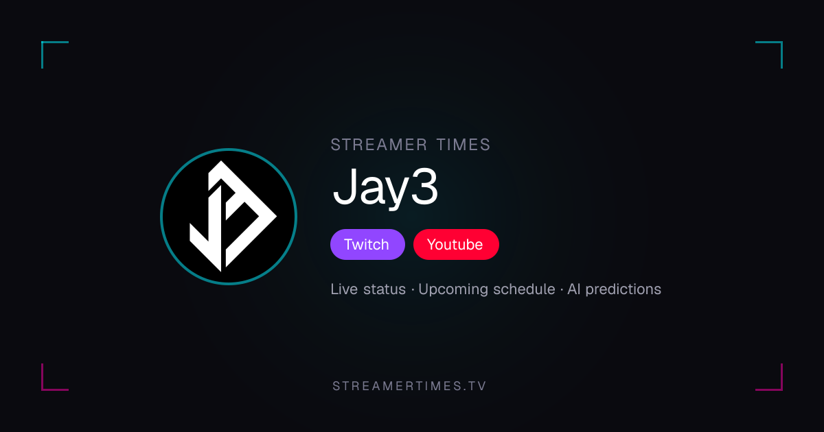 LIVE NOW: Jay3 — Marvel Rivals | Streamer Times