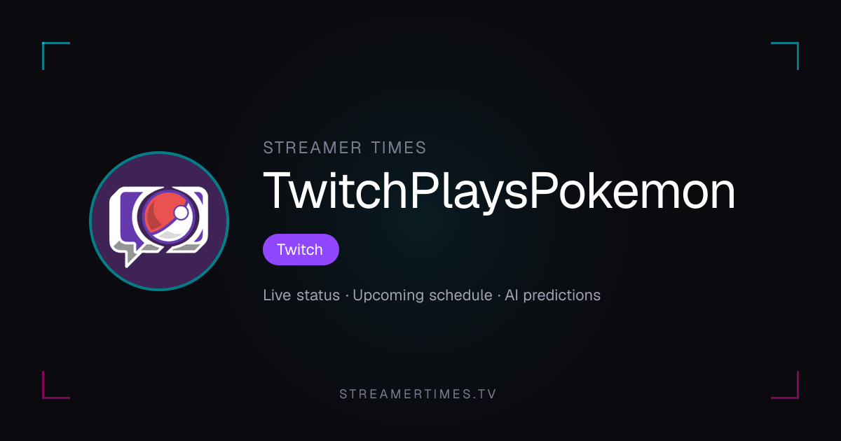 LIVE NOW: TwitchPlaysPokemon — Pokémon FireRed/LeafGreen
